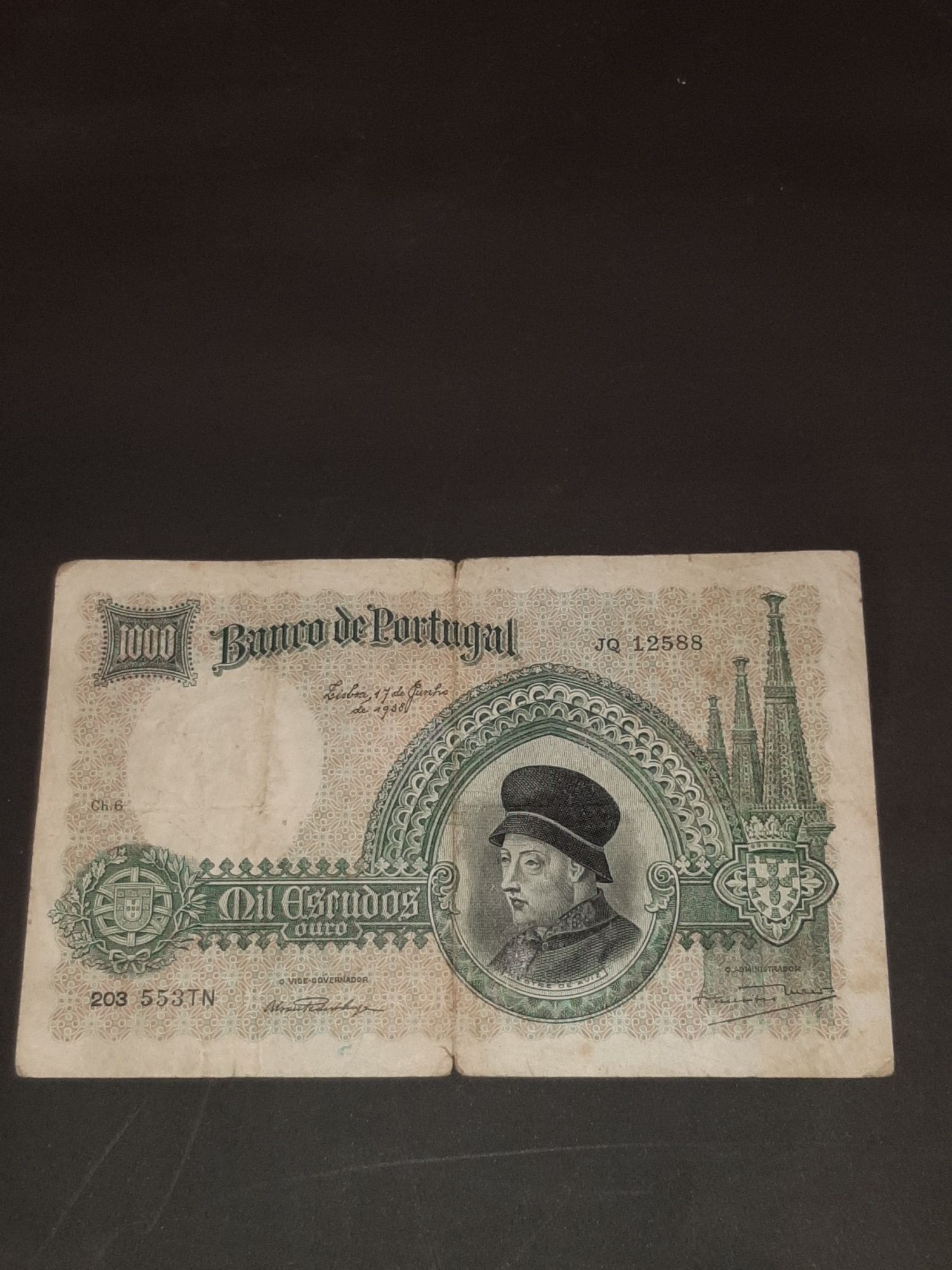 Nota de 1000 Mestre de Aviz