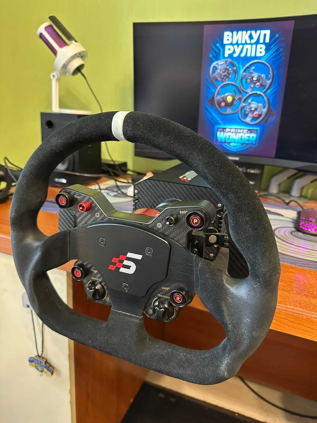 Топовый Игровой Комплект База Simagic M10 (10nm) + Simagic GT1 Carbon