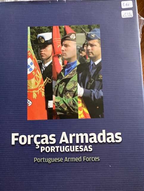 Livro militar :  As Forças Armadas Portuguesas, capa cartonada. NOVO