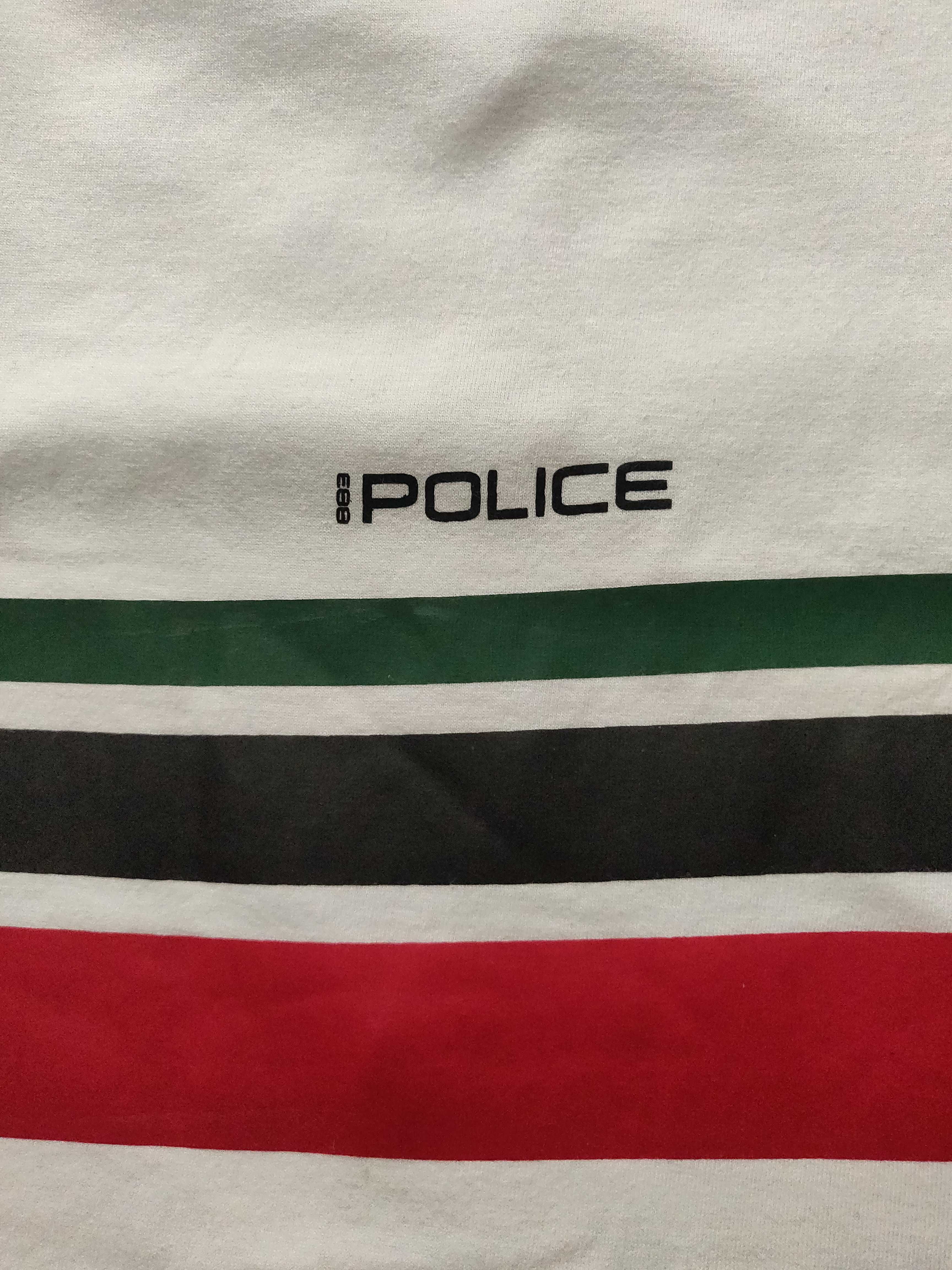 Футболка 833 Police Milano S (46 ) оригинал 100 % cotton. белая