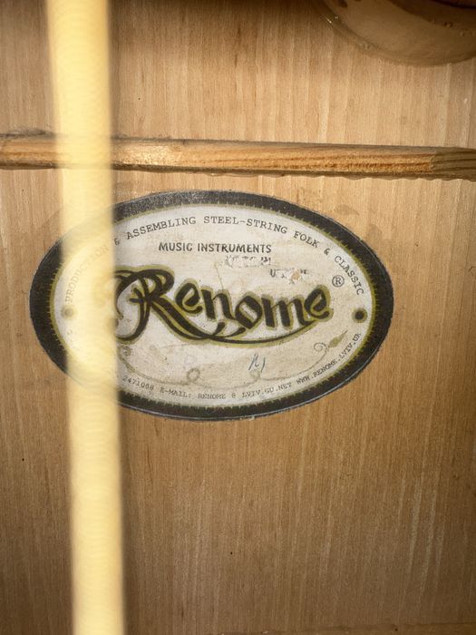Renome акустична гітара вестерн гітара