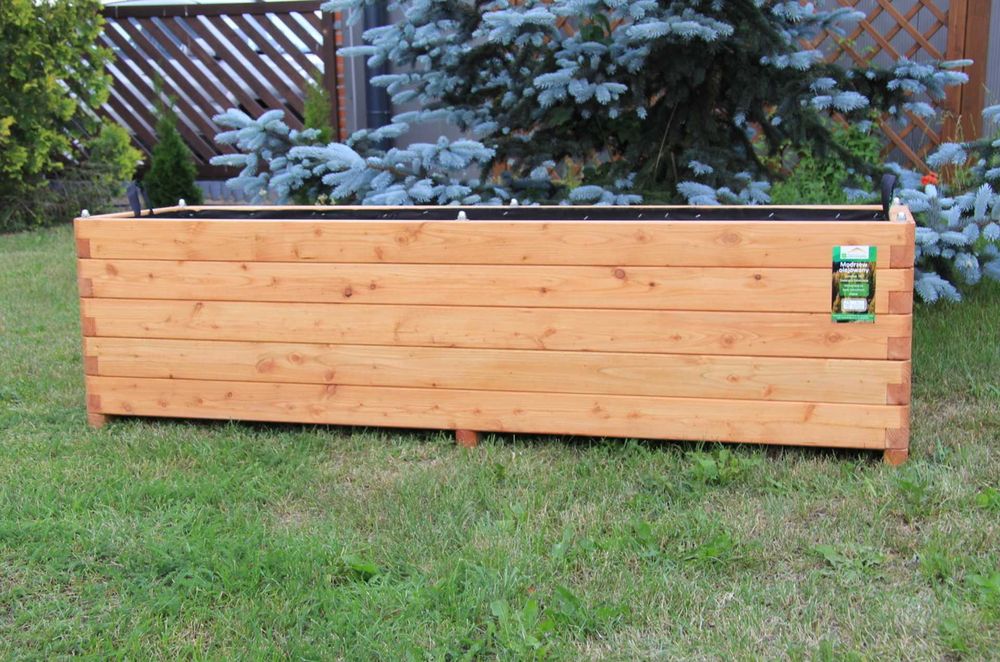 donica modrzewiowa modrzew różne rodzaje donica drewniana ogrodowa