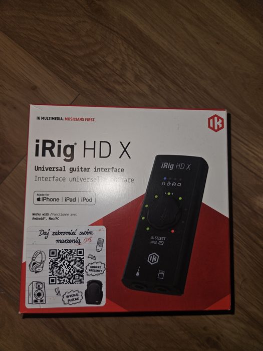 IRig HD X interface