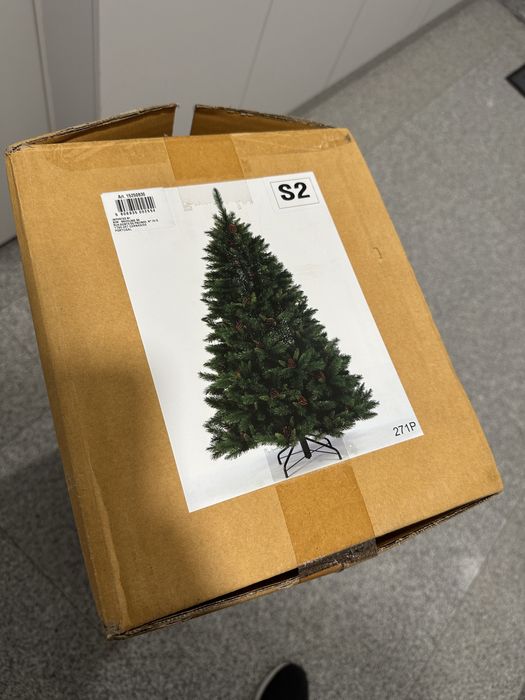 Arvore de Natal Pinheiro Springfield - 150cm - como nova