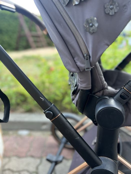 zestaw 2w1 Cybex Priam Simply Flower Grey