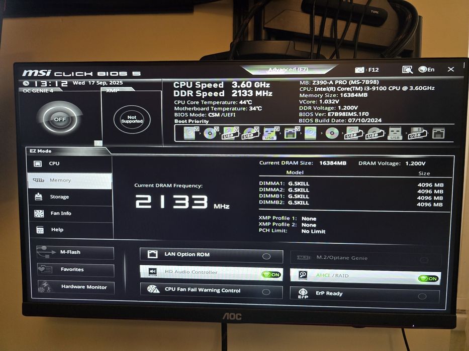 Motherboard Msi Z370-a pro