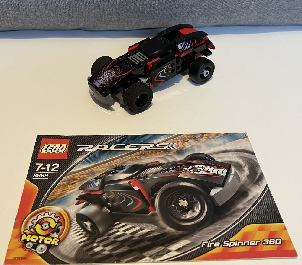 LEGO Racers 8669 Fire Spinner 360 Kompletny