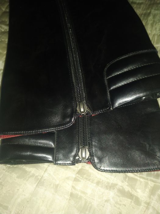 Tommy Hilfiger шкіряні жіночі 38 розмір чобітки сапоги сапожки підбори