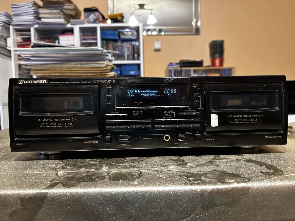 Magnetofon kasetowy Pioneer CT-W 505R