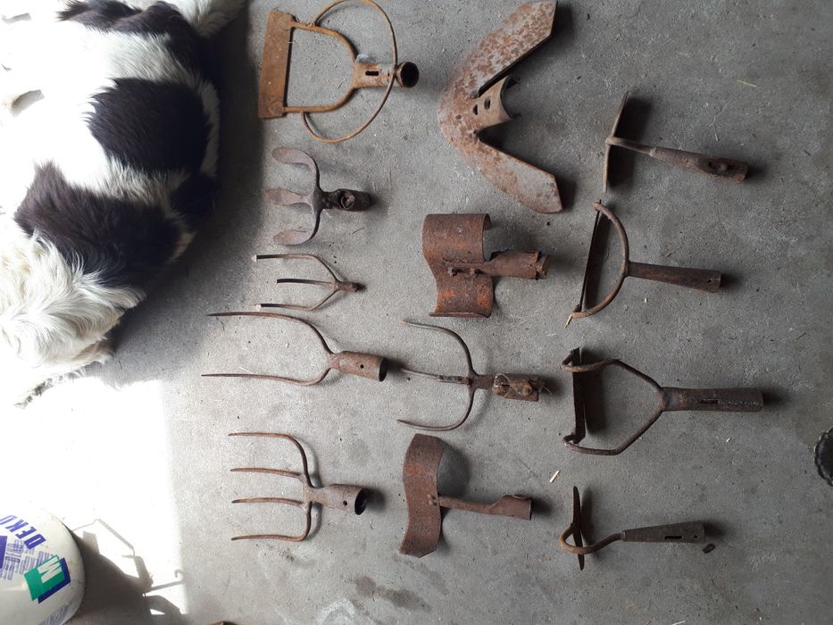 Stare narzędzia z gospodarstwa rolnego
