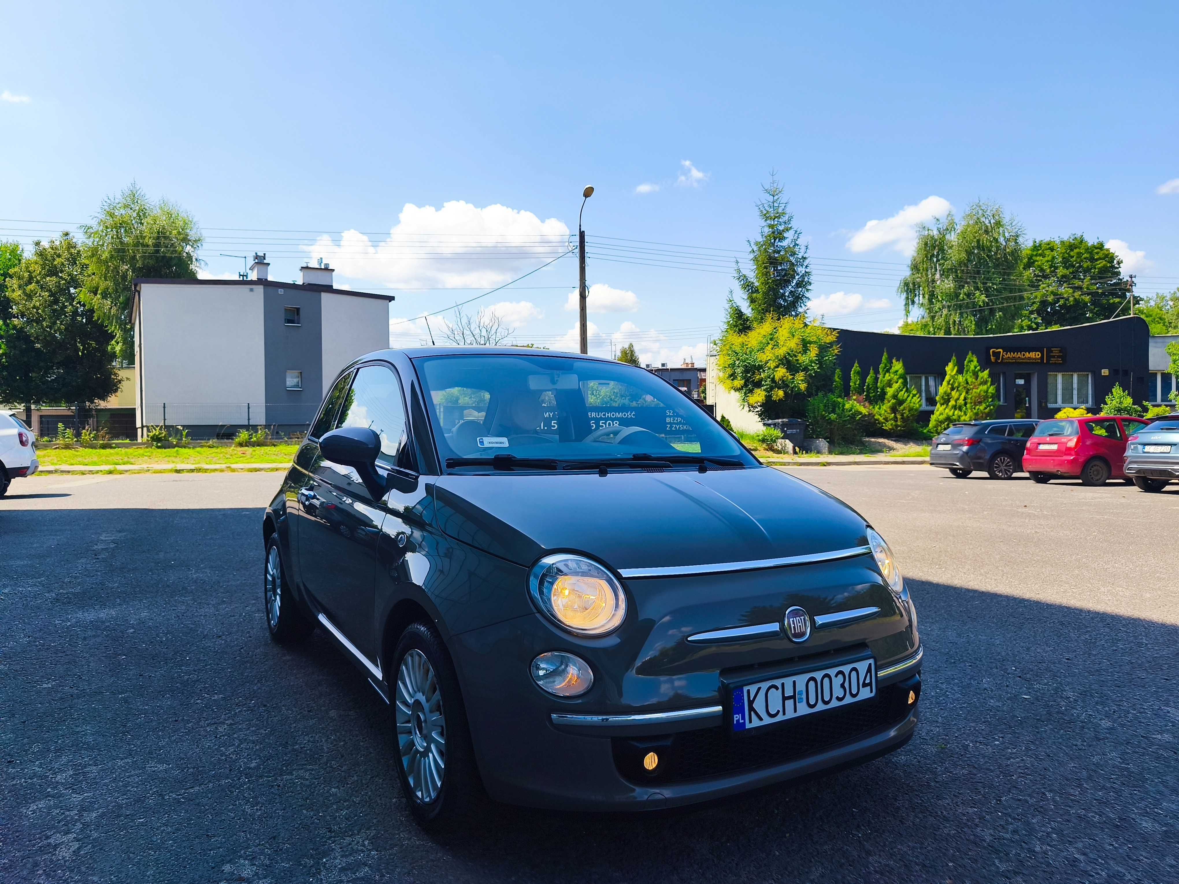 Fiat 500 ,skrzynia automatyczna,panoramiczny dach
