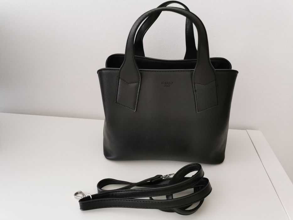 Carteira preta Misako
