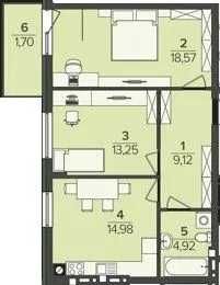 Прод 2 кім.кв ,62,54 м2 ,ЖК Півд. DELUXE ,Скнилів_Розтерм,Без комісії