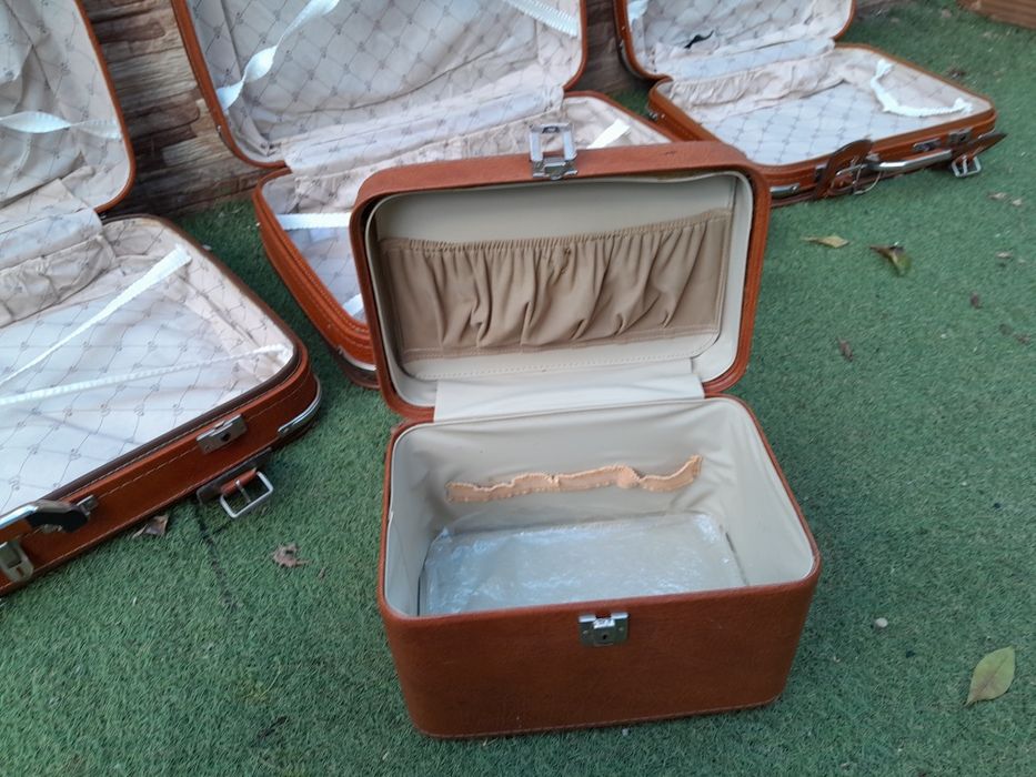 Malas de viagem vintage anos 70