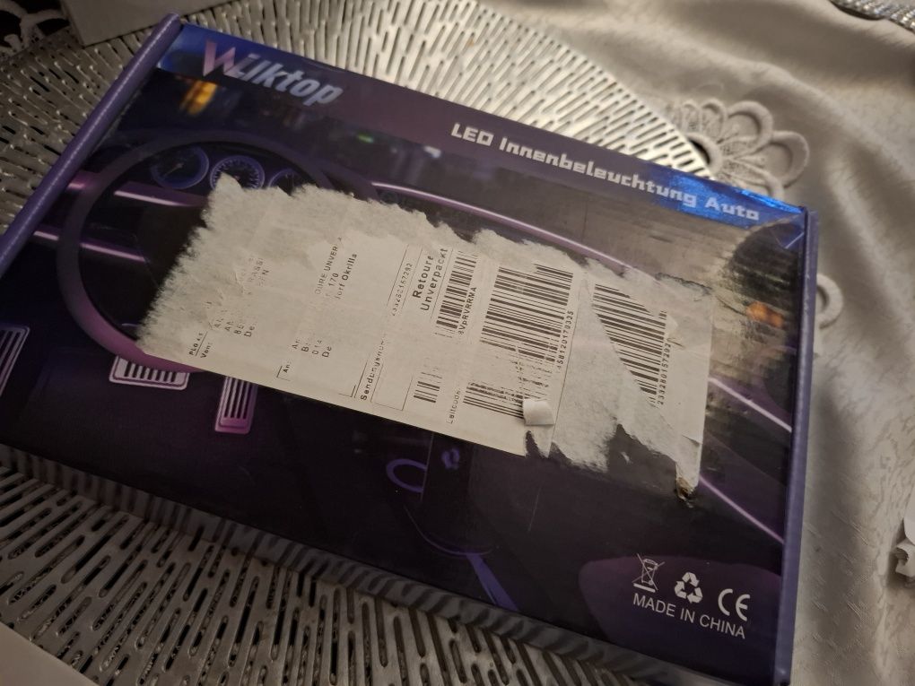 Oswietlenie do auta nowe