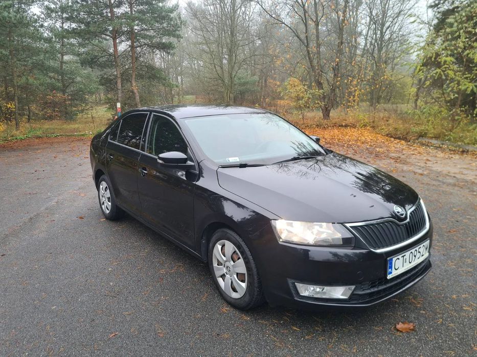 Skoda RAPID Skoda Rapid 2015 rok 1.6 TDI 115KM