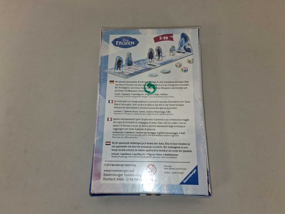 N166 Ravensburger Frozen Kraina Lodu Wyścig do Pałacu Gra Podróżna 5+