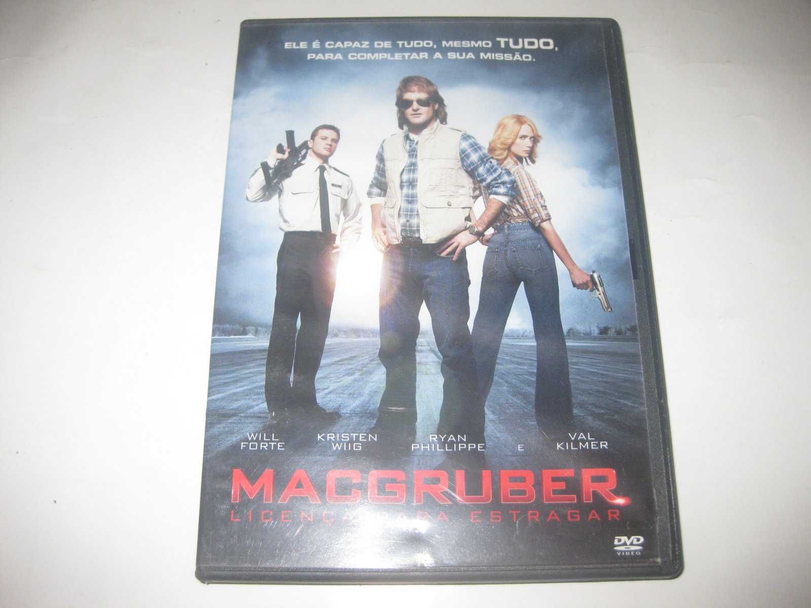 DVD "MacGruber- Licença Para Estragar" com Val Kilmer