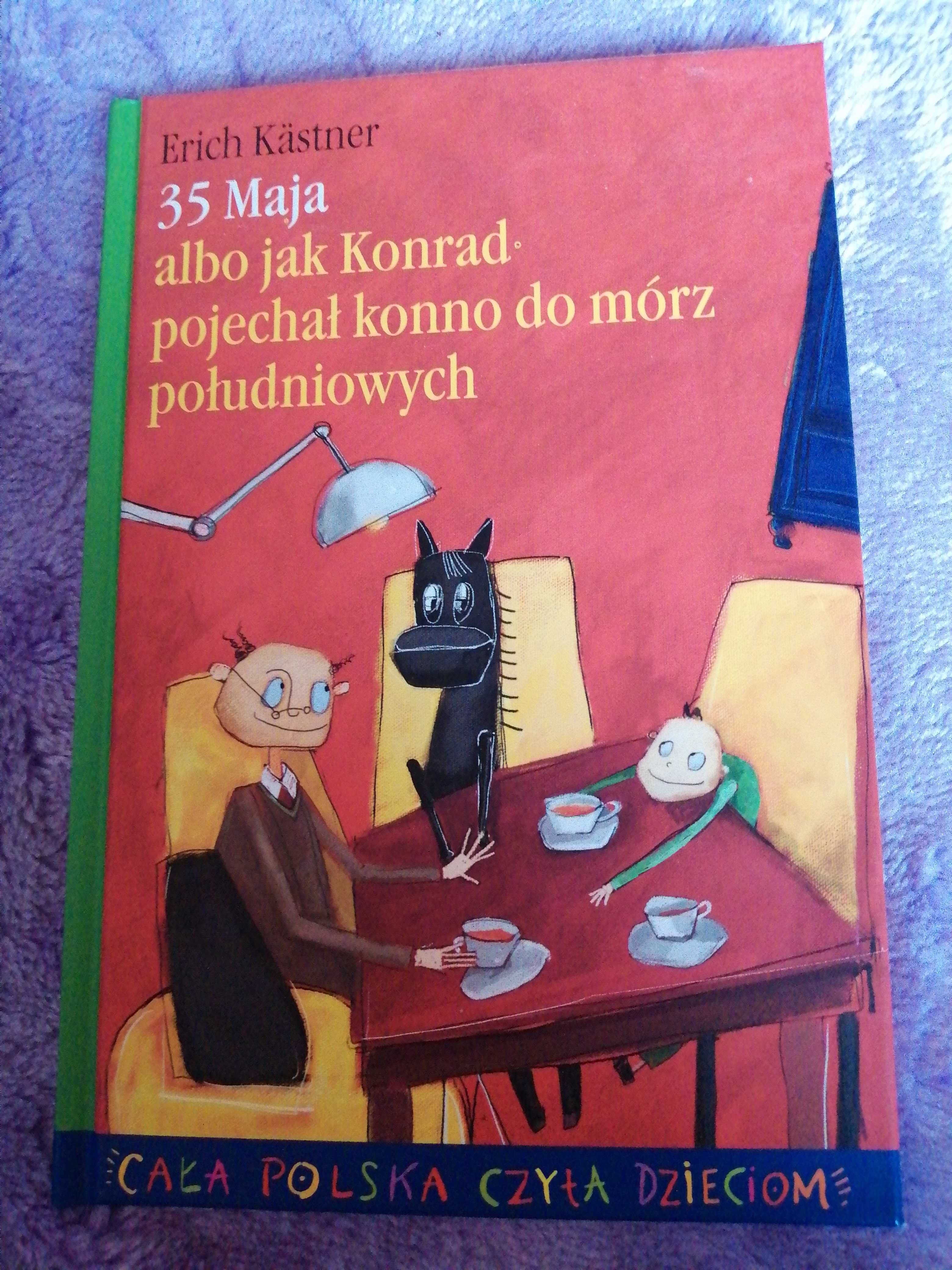 35 Maja albo jak Konrad pojechał... Erich Kastner.