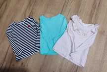 Bluzki bluzka z długim rękawem H&M, Pepco, C&A
