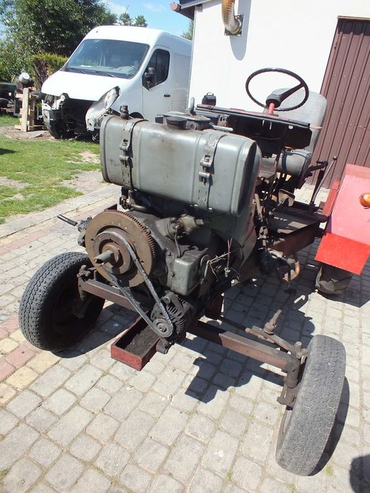 Kosiarka Traktorek Sam 7-KM Sprawny + Kurier ŚLĄSK