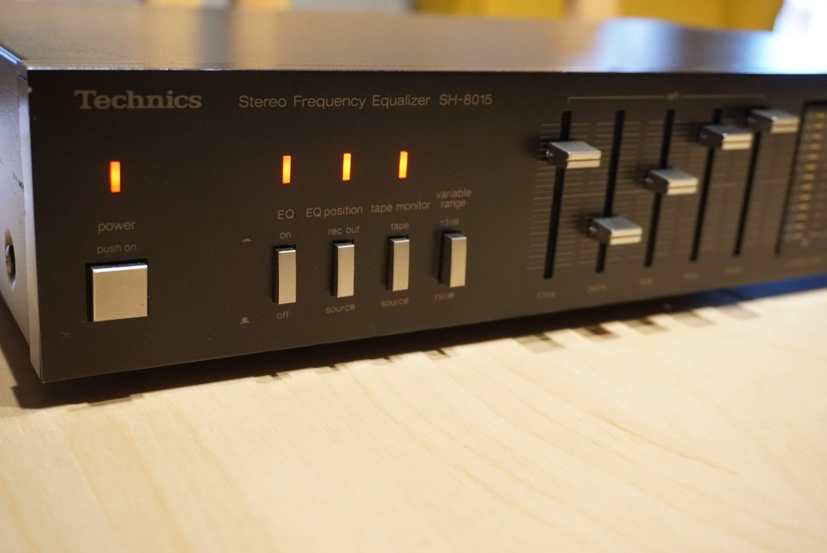 Technics sh 8015 equalizer korektor