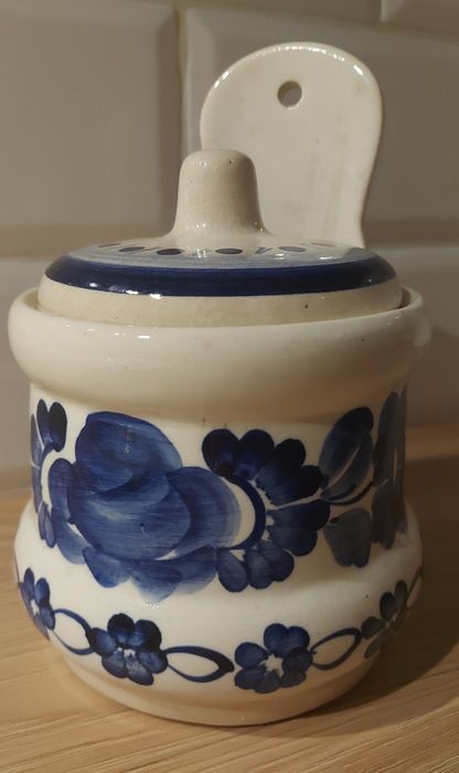 Solniczka wisząca Fajans Włocławek duża