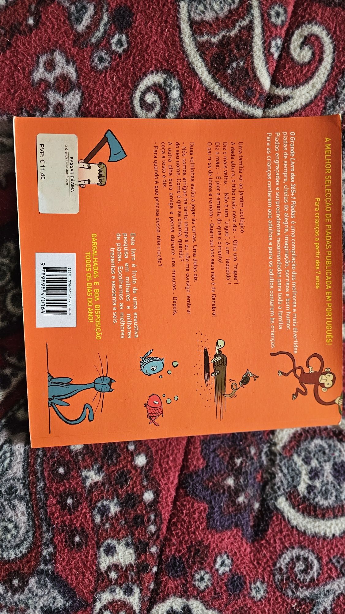 Livro O Grande Livro de 365 piadas