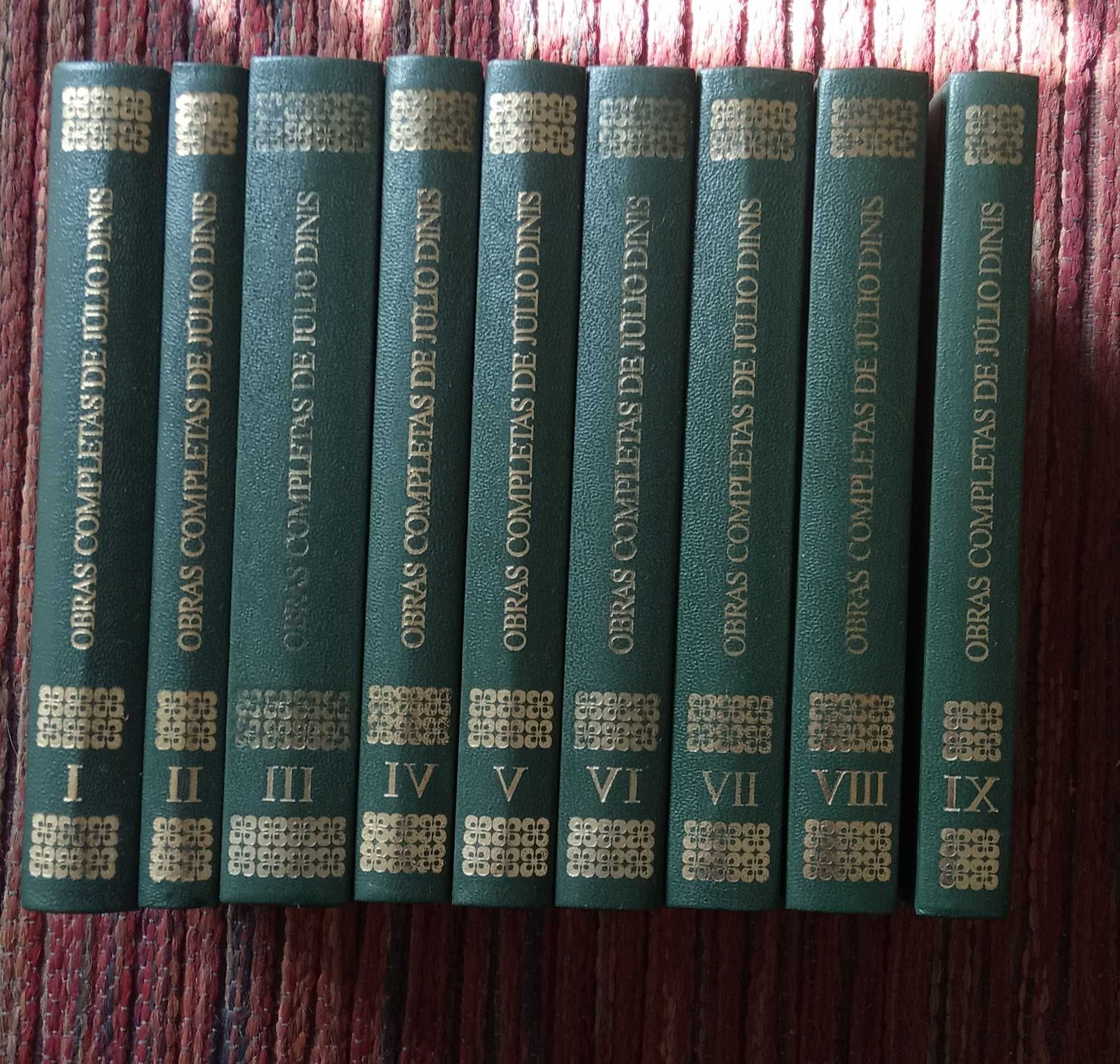 Obras Completas de Júlio Dinis (9 volumes, completa) - 15euros