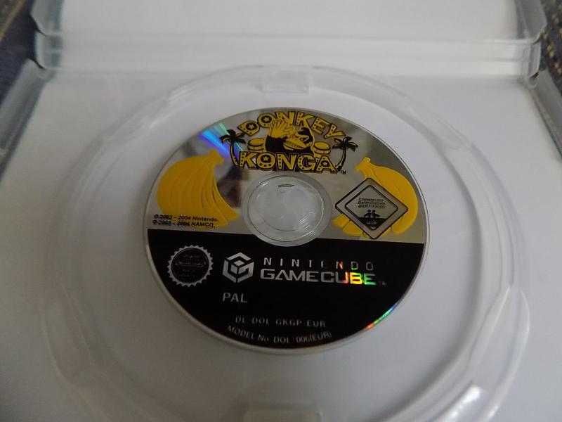 Donkey Konga- płyta i okładka na Nintendo GameCube GCN Game Cube, db=)