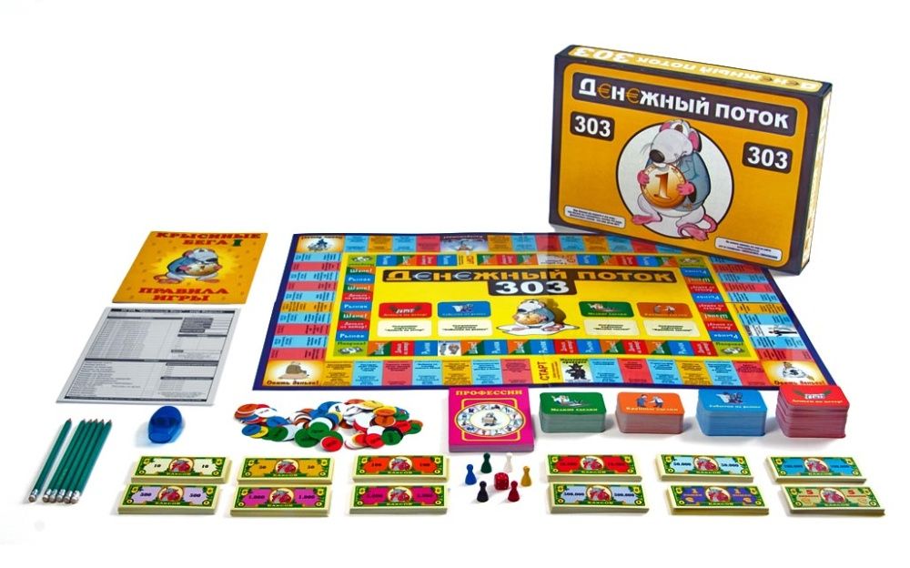 Продам игру Денежный поток 303 - Cashflow 303 - Крысиные бега 1