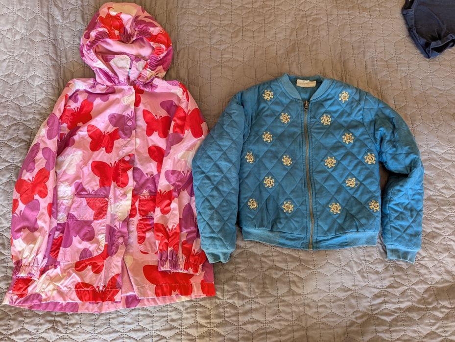 Пакунок речей на дівчинку 122 см