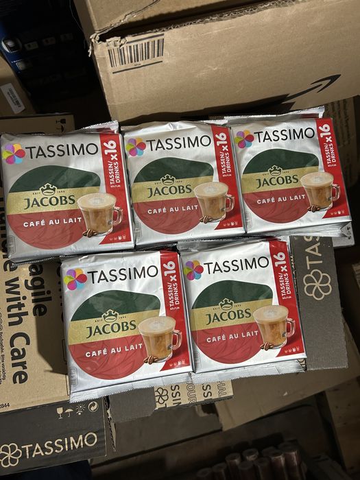 Kapsułki Tassimo Jacobs Café au Lait, 5x16 sztuk