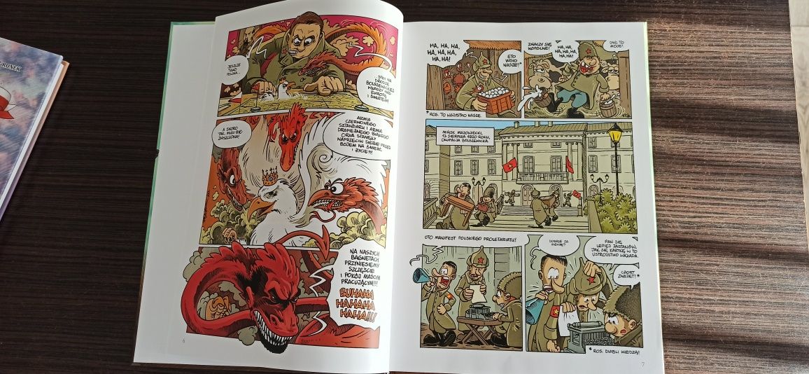 Komiks historyczny Srebrni Na Szlakach Bitwy Warszawskiej