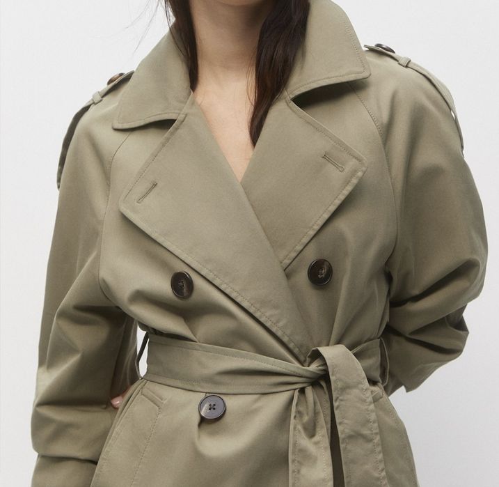 Базовий тренч PULL AND BEAR