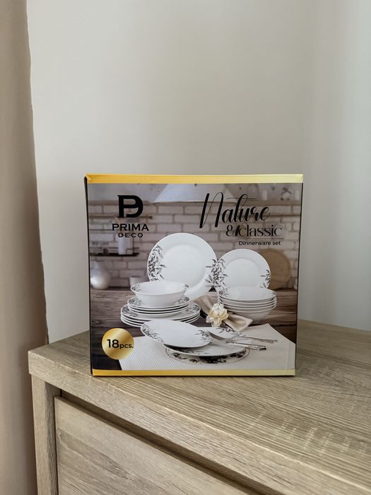 Serwis obiadowy Prima Deco Nature&Classic 18 szt.