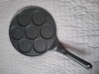 Nowa patelnia do naleśników pancake buźki