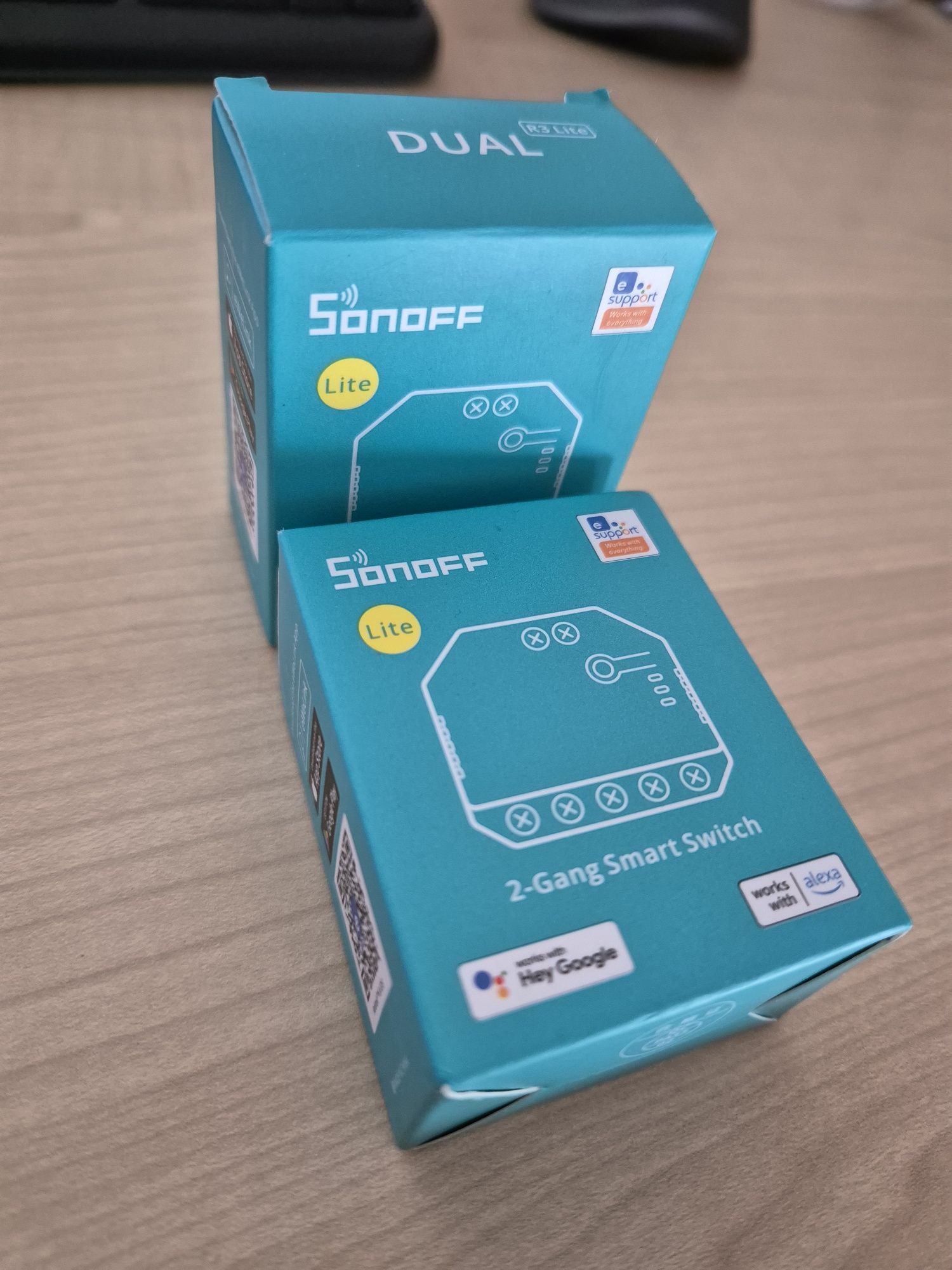 Sonoff dual R3 lite -switch estores eléctricos