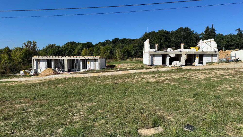 Jerzmanowa nowe domy w zabudowie bliźniaczej  z garażem