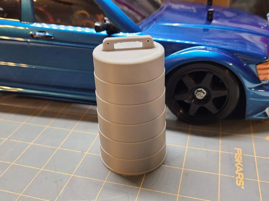 Kit 2 Cones de Trânsito estilo Barril para RC Drift