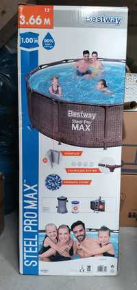 Basen Bestway Steel Pro MAX 3,66 m x 1 m.