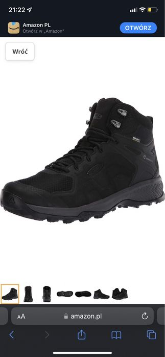 KEEN Explore Mid WP męskie buty zimowe, turystyczne 42.5