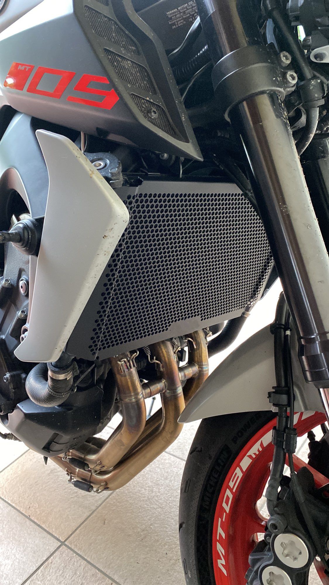 Osłona chłodnicy Yamaha MT 09, Tracer 900, XSR 900