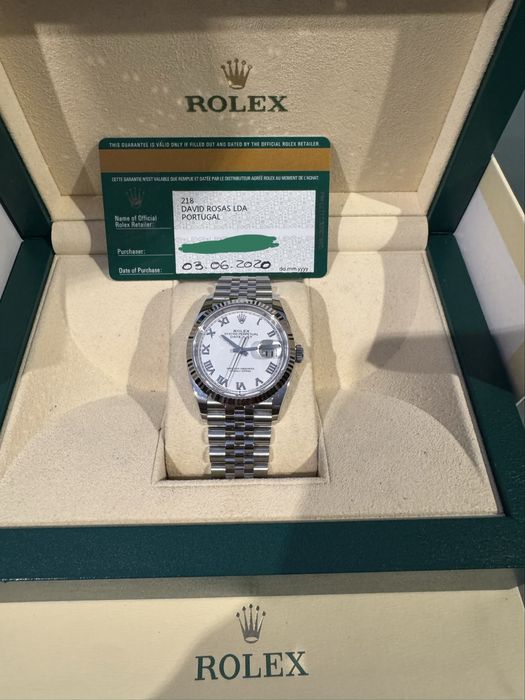 Rolex datejust 36mm 126234