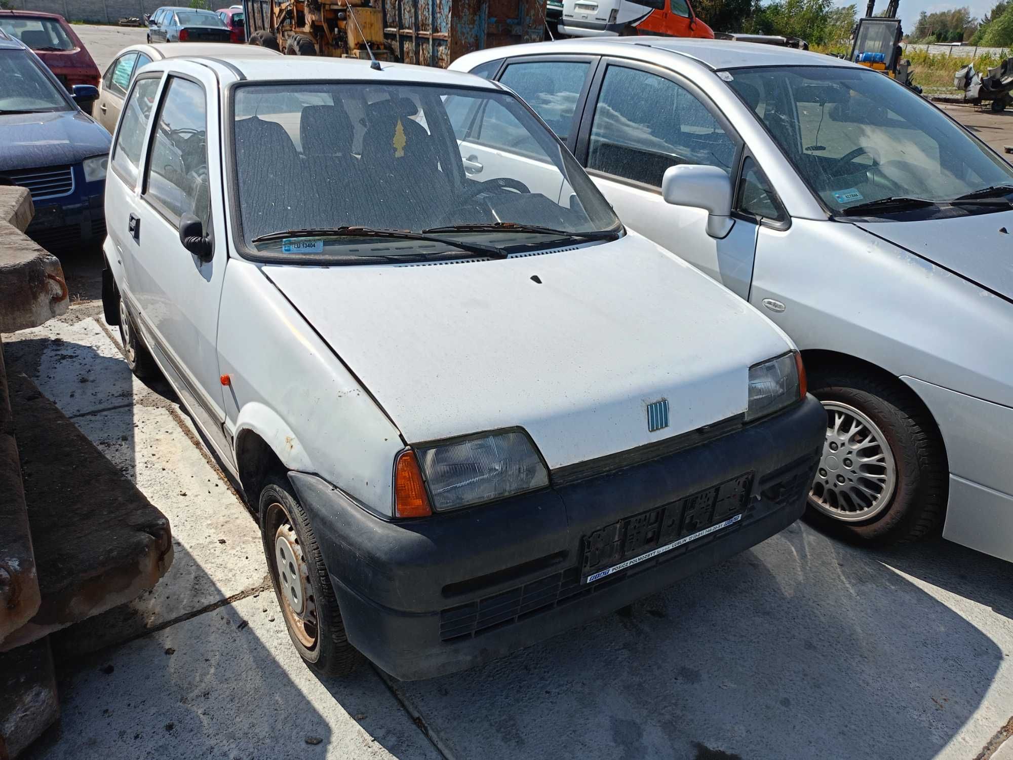 Fiat Cinquecento Maska Lampa Lusterko Błotnik Kierownica Części