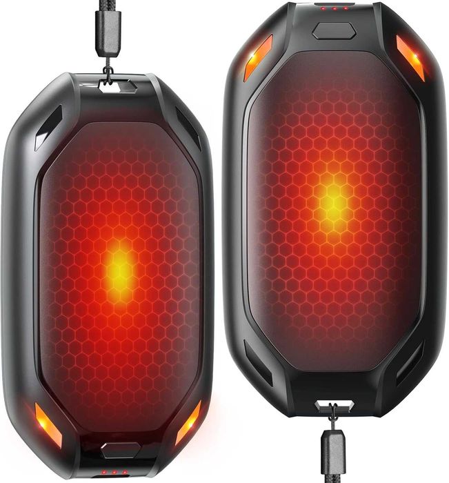 Fim das mãos geladas! Aquecedor mãos USB 3 potências 40 - 55 °C NOVO