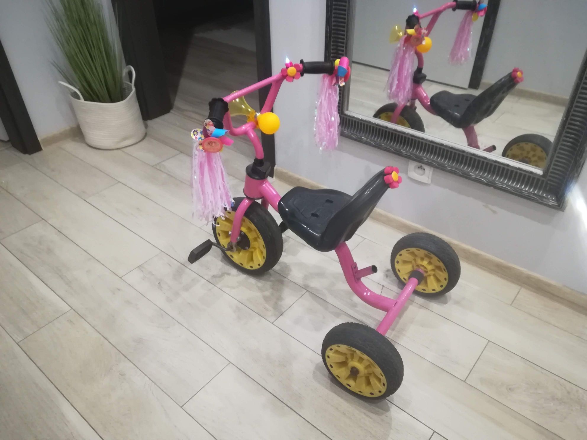 Rower rowerek dziecięcy dziewczęcy dla dziewczynki