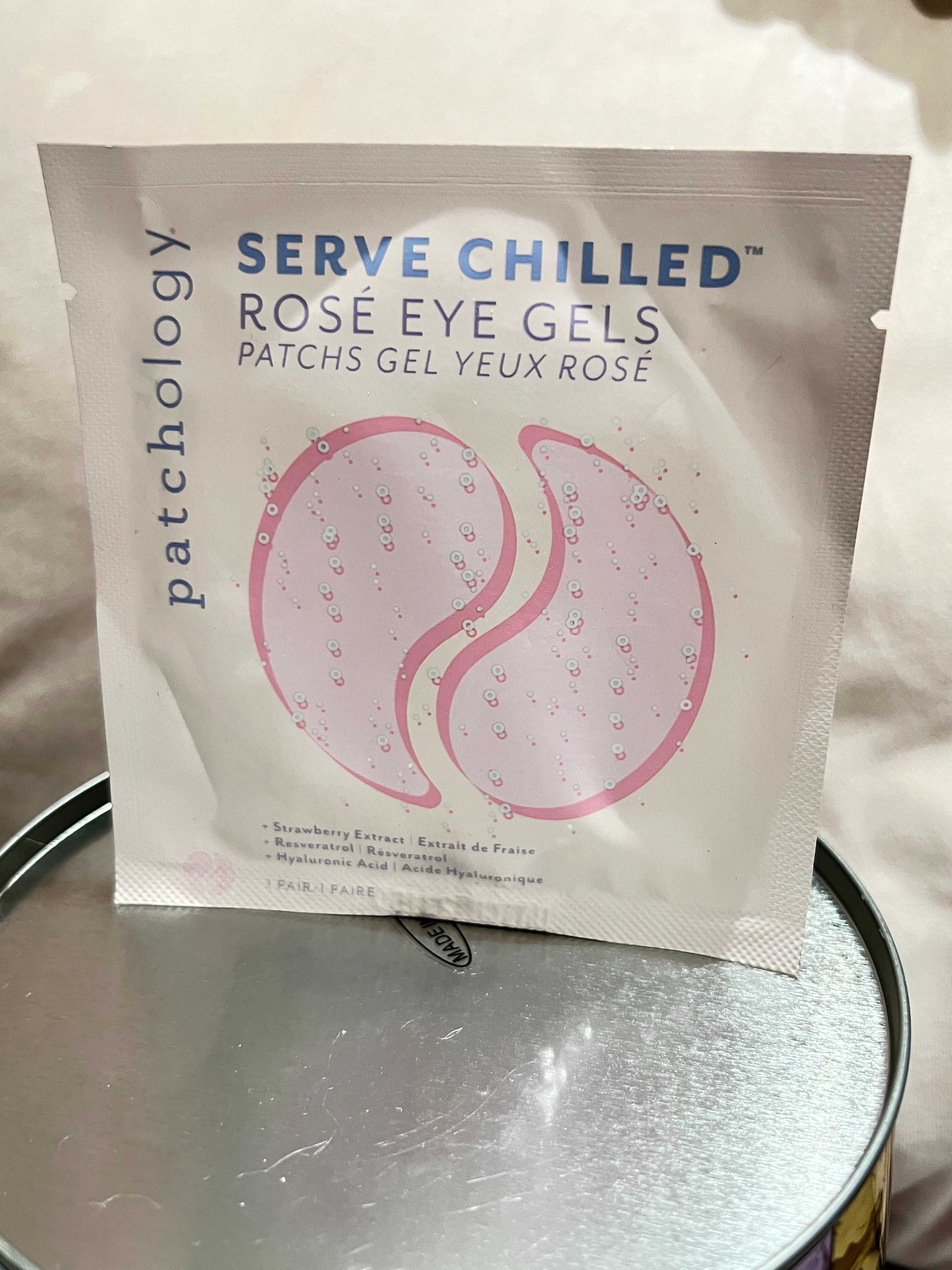 PATCHOLOGY Serve Chilled – Żelowe płatki pod oczy rosé nowe