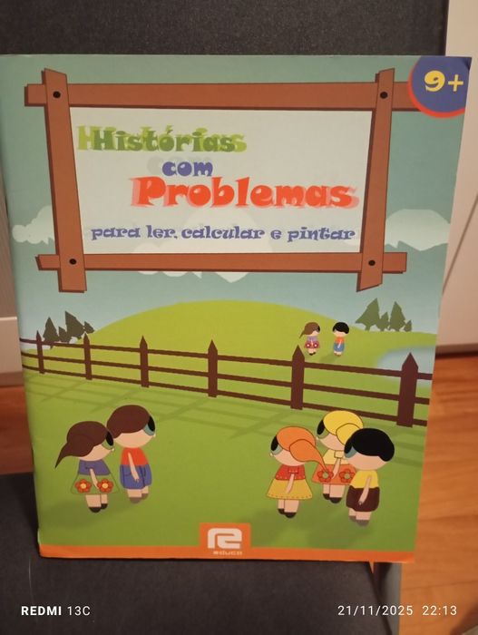 Livro " histórias com problemas"