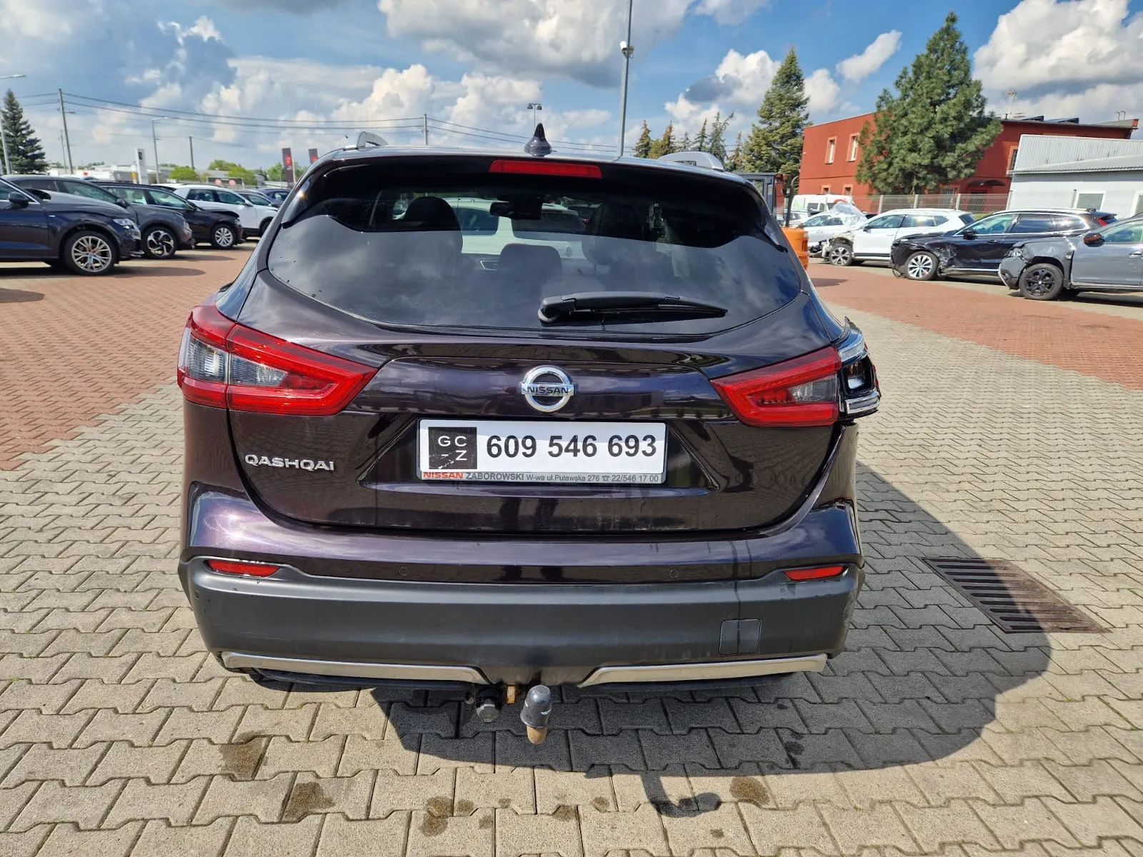 Nissan Qashqai TEKNA Panorama Kamery 360 1 rej 2018 Skóra SalonPL